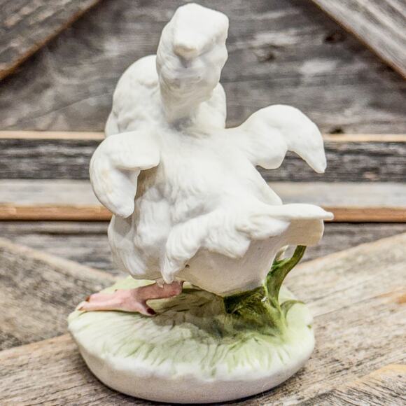 Vintage Cybis Porcelain Bisque Duckling “Baby Brother” Figurine, Mid-Century - Picture 6 of 10